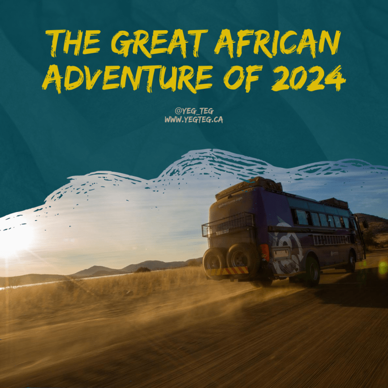 THE GREAT AFRICAN ADVENTURE OF 2024; BOOKED &&nbsp;PLANNING